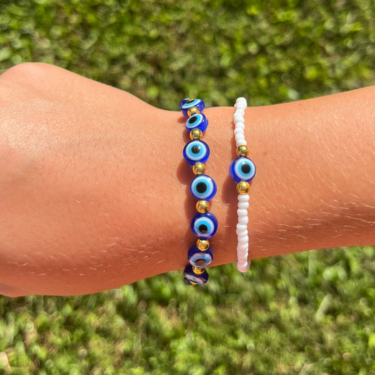 Evil Eye Bracelet Set