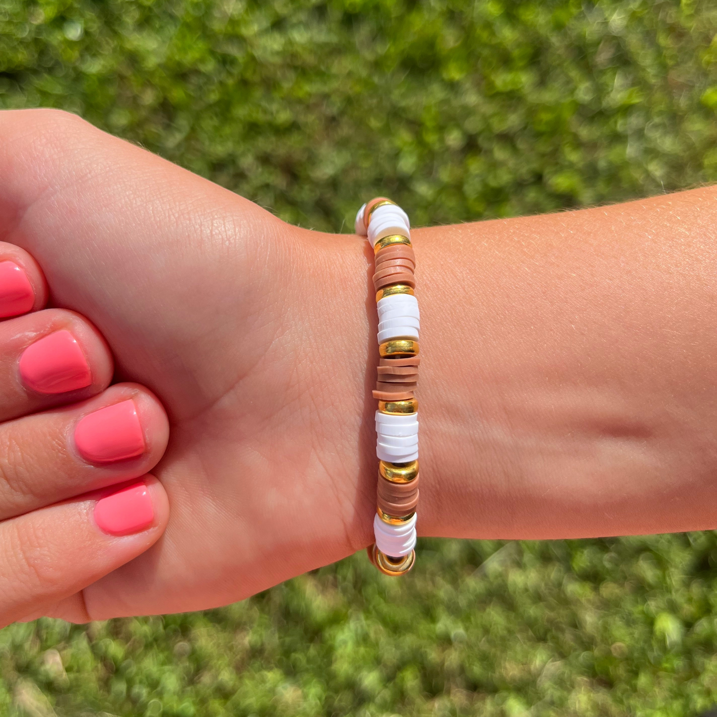Beige Starfish Bracelet